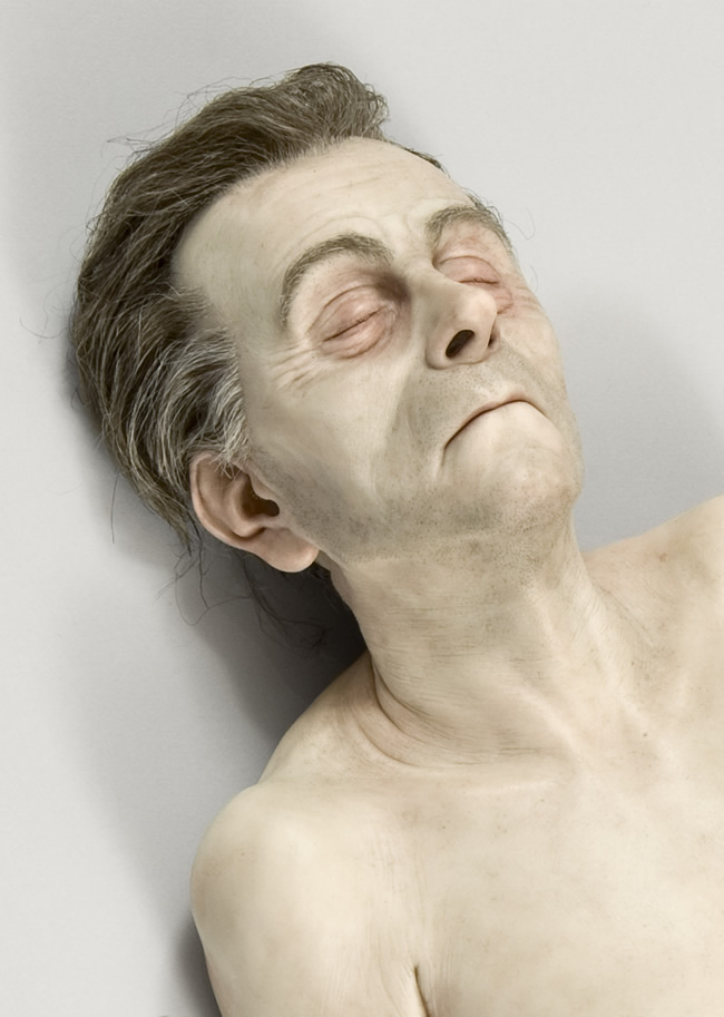 Ron Mueck hyper realists sculptures